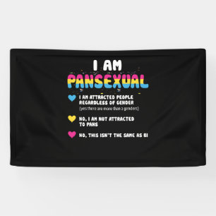 Pansexual Definition - Funny Gay Pride LGBT Banner