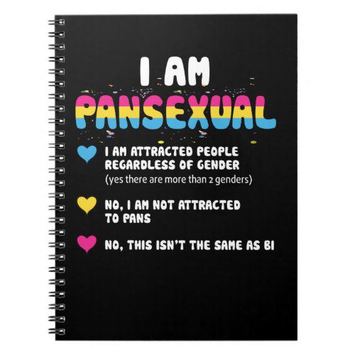 Pansexual Definition _ Funny Gay Pride LGBT Notebook