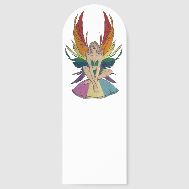Pansexual Faerie Bookmarks (Front)