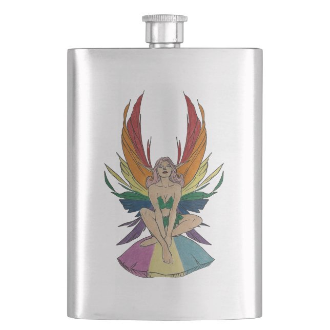 Pansexual Faerie Flask (Front)