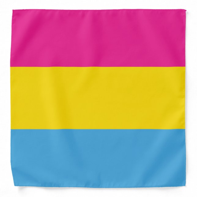 Pansexual Flag Bandana (Front)
