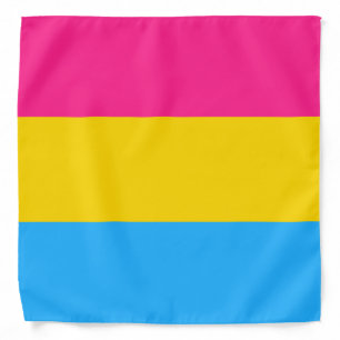 Pansexual Flag Bandana, Pride community / gender Bandana
