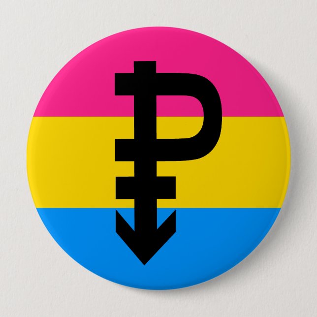Pansexual Flag Button (Front)
