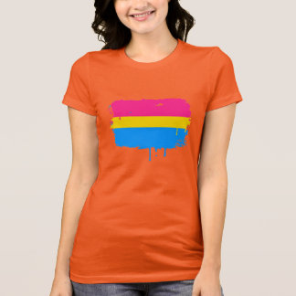 PANSEXUAL FLAG DRIPPING T-Shirt