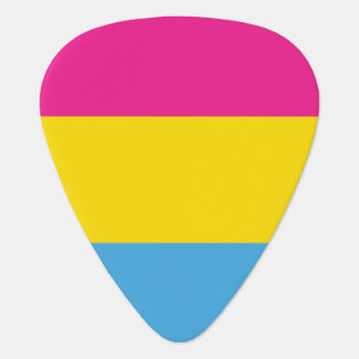 Pansexual Flag Guitar Pick