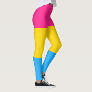 Pansexual Flag Leggings