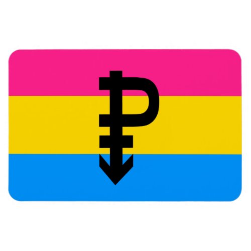 PANSEXUAL FLAG ORIGINAL _png Magnet