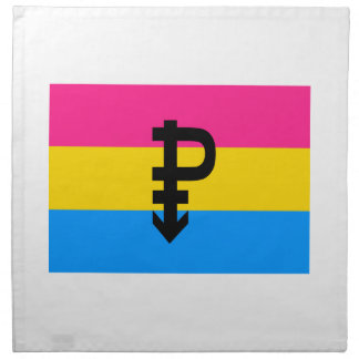 PANSEXUAL FLAG ORIGINAL -.png Napkin