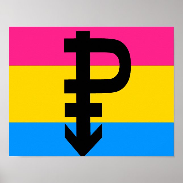 Pansexual Flag Poster (Front)