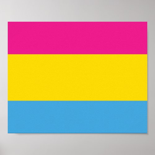 Pansexual Flag Posters