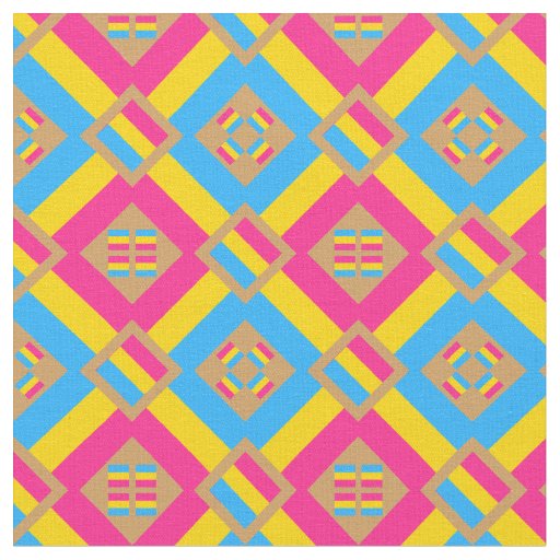 Pansexual Flag & Pride community fashion / gender Fabric