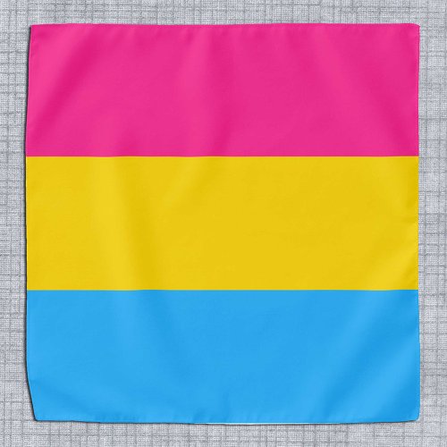 Pansexual Flag  Pride community  gender Bandana