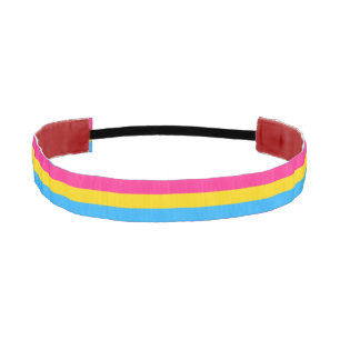 Pansexual Flag & Pride community /gender fashion Athletic Headband