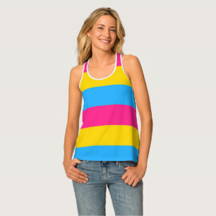 Pansexual Flag Tank Top