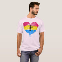 PANSEXUAL HEART - PANSEXUAL LOVE - SYMBOL -
