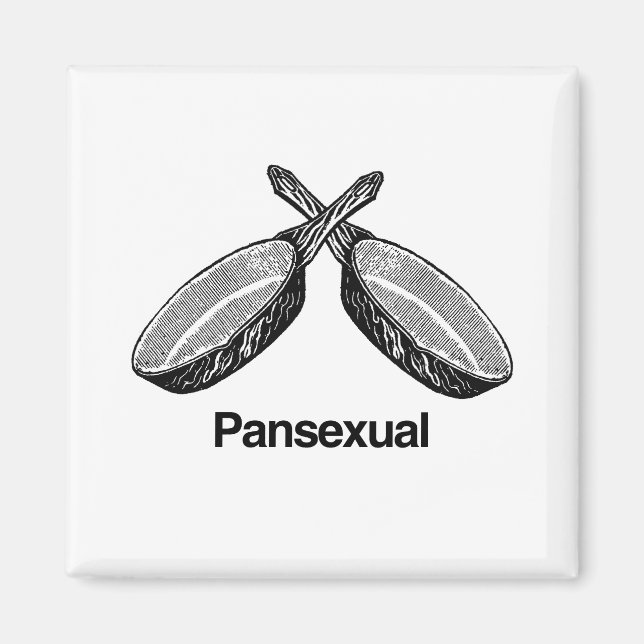 Pansexual - magnet (Front)