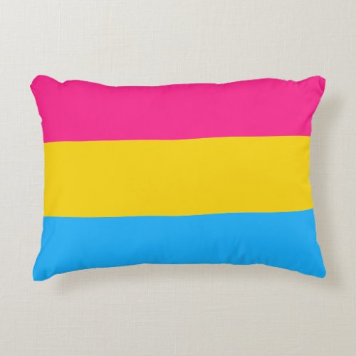 Pansexual Pride Accent Pillow