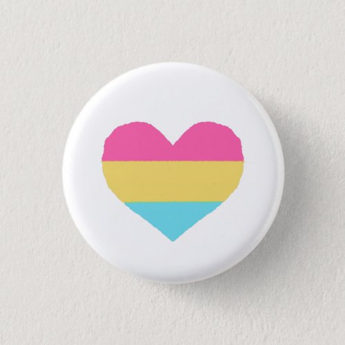 Pansexual Pride badge Button