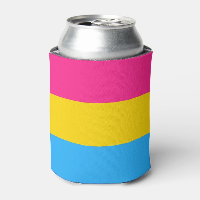 Pansexual Pride Can Cooler (Can Front)