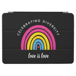 Pansexual Pride Celebrating Diversity Love Is Love iPad Air Cover