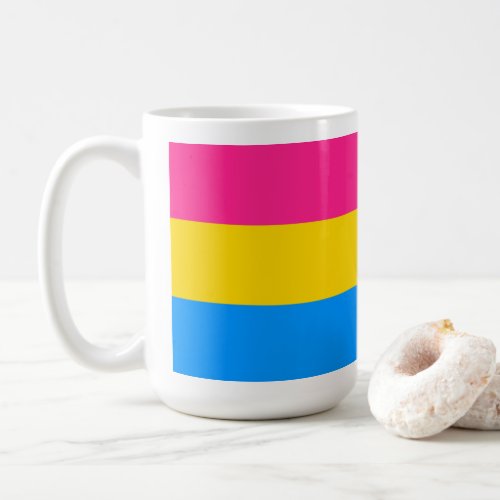 Pansexual Pride Colors Coffee Mug