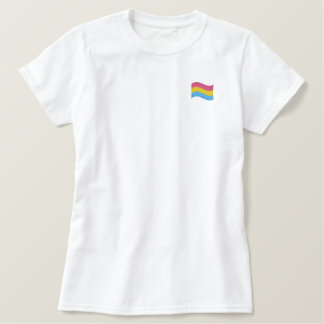 Pansexual Pride Embroidered Shirt