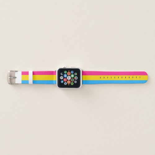 Pansexual Pride Flag Apple Watch Band