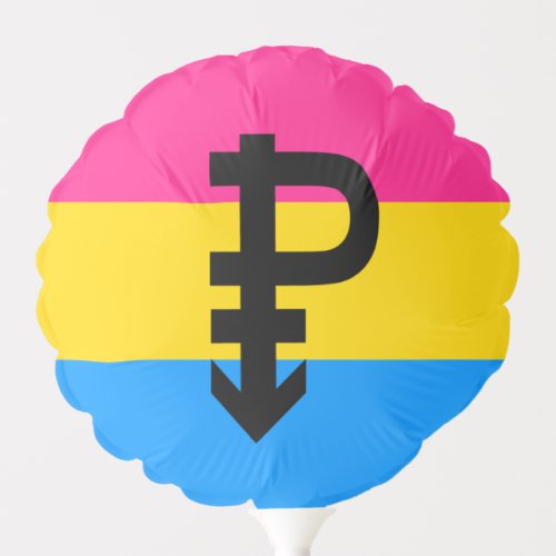 Pansexual Pride Flag Balloon