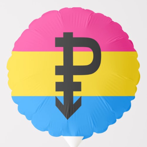 Pansexual Pride Flag Balloon