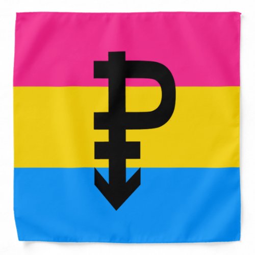 Pansexual Pride Flag Bandana