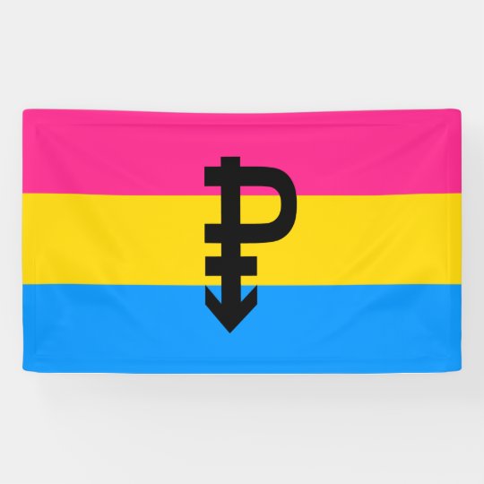 Pansexual Pride Flag Banner