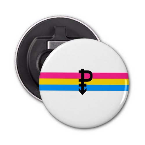 Pansexual Pride Flag Bottle Opener