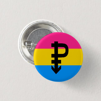 Pansexual Pride Flag Button