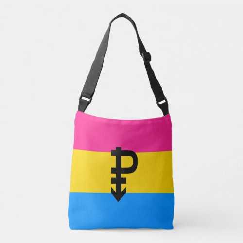 Pansexual Pride Flag Crossbody Bag