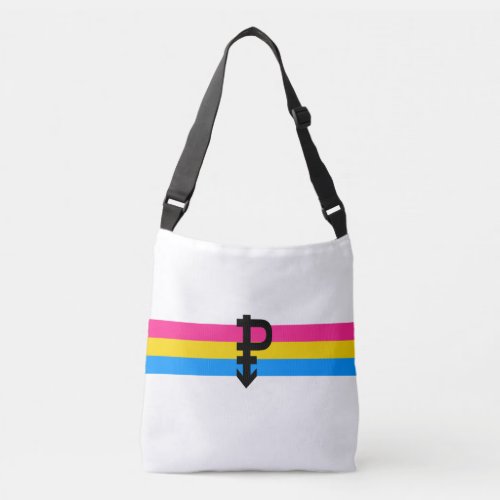 Pansexual Pride Flag Crossbody Bag