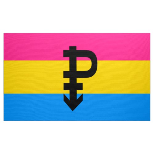 Pansexual Pride Flag Fabric