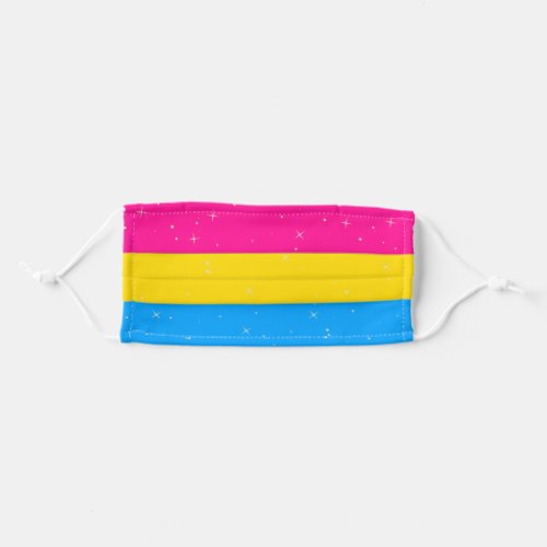 Pansexual Pride Flag Face Covering Mask