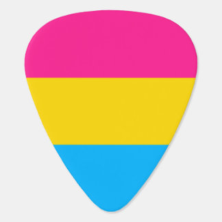 "PANSEXUAL PRIDE FLAG" GUITAR PICK