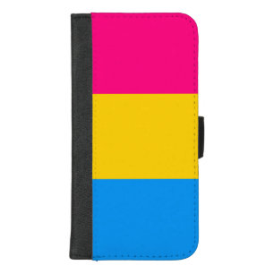 Pansexual Pride Flag iPhone 8/7 Plus Wallet Case