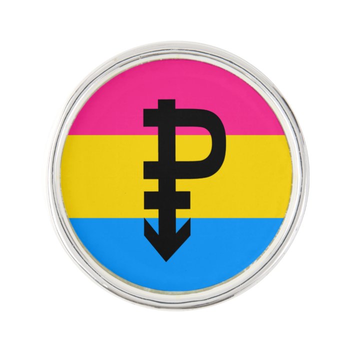 Pansexual Pride Flag Lapel Pin