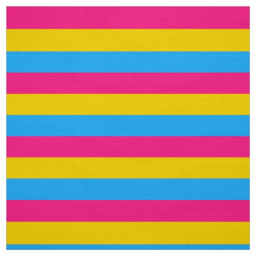 Pansexual Pride Flag Lgbtq Fabric Zazzle 4884