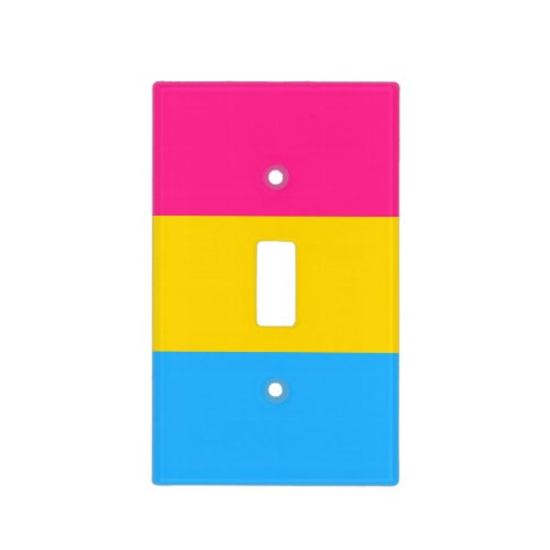 Pansexual Pride Flag Light Switch Cover