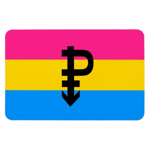 Pansexual Pride Flag Magnet