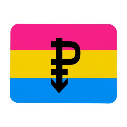 Pansexual Pride Flag Magnet