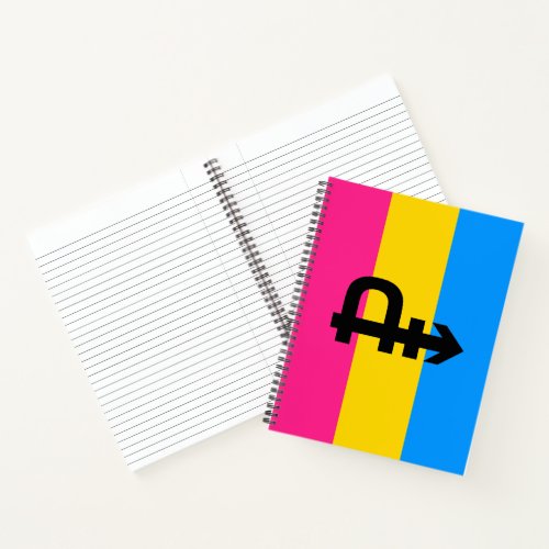 Pansexual Pride Flag Notebook