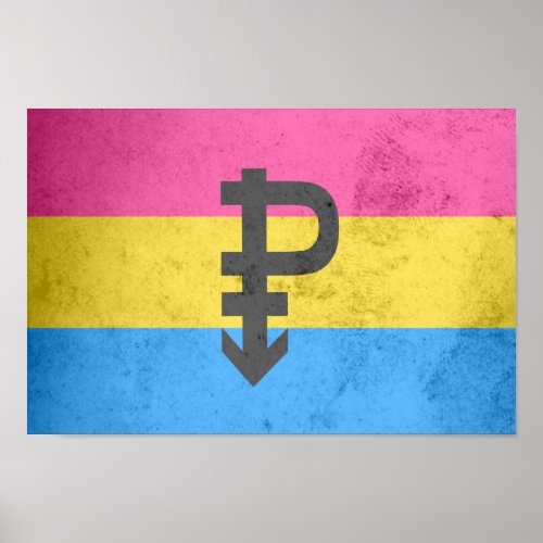 Pansexual Pride Flag Poster