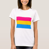 pansexual flag shirt