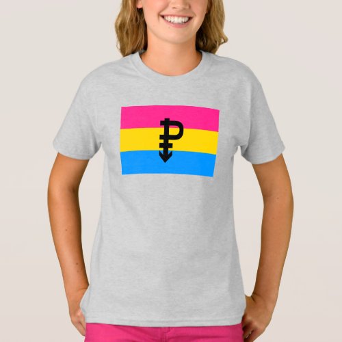 Pansexual Pride Flag T_Shirt