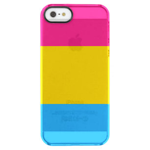 Pansexual Pride Flag Clear iPhone SE/5/5s Case