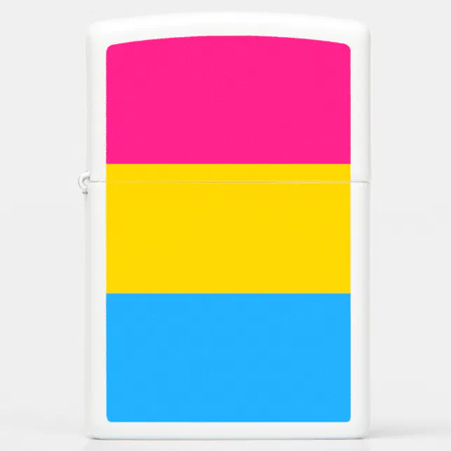 Pansexual Pride Flag Zippo Lighter Zazzle